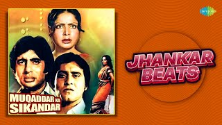 Muqaddar Ka Sikandar  Jhankar Beats  Amitabh Bachchan  Rekha  Hindi Jhankar Remix [upl. by Adnamas]