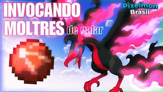 Invocando o MOLTRES de GALAR  Pixelmon Brasil 34 [upl. by Lepley90]