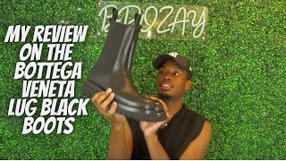 BOTTEGA VENETA BLACK CHELSEA BOOTS REVIEW  THEEBROZAY [upl. by Kaela]