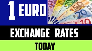 Euro rate today Euro exchange rates analysis [upl. by Folberth24]