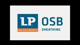 LP OSB Sheathing [upl. by Granthem]