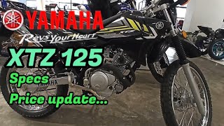 2023 Yamaha XTZ 125 Pinaka affordable Japanese Enduro motorcycle SA Pinas SpecsPrice update [upl. by Gauthier]