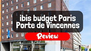 ibis budget Paris Porte de Vincennes Review  Is This Paris Hotel Worth The Money [upl. by Sikata]