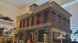 Lego Train Station Moc Tour [upl. by Wait]