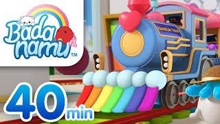 Transportation Tracks  Compilation l Nursery Rhymes amp Kids Songs [upl. by Lundquist573]