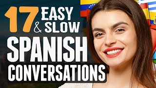 Learn SPANISH All the Basics in 2 Hours Easy amp Slow Conversation Course for Beginners [upl. by Amekahs]