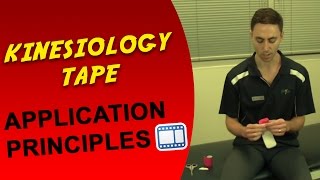 Kinesiology Tape Application Principles  Doctor K [upl. by Toblat976]