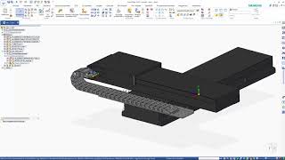 Solid Edge 2020  Energy chain animation Happy Easter edition [upl. by Komsa]