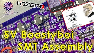 We SMT assembling and testing the new 5V Boostybois for 1S HDZero [upl. by Clementis]