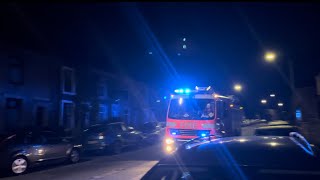 Lancashire Fire amp Rescue Service  Great Harwood pump responding [upl. by Ablem]