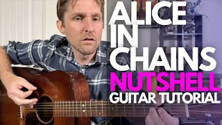 Nutshell by Alice In Chains Guitar Tutorial  Guitar Lessons with Stuart [upl. by Hanafee]