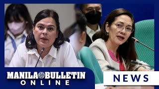 Politicizing the budget Hontiveros VP Sara clash over childrens book during hearing on OVP bud [upl. by Ecraep]