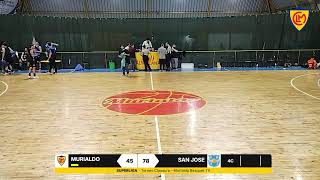 MURIALDO vs SAN JOSE  Torneo Clausura  Superliga [upl. by Atteselrahc]