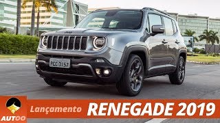 Jeep Renegade 2019 confira todas as novidades do SUV na nova linha [upl. by Siddra]