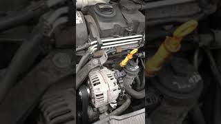 Car engine belt making loud noise screaming noise fix serpentine belt aux belt fan belt [upl. by Gnahk163]