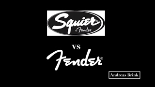 Squier vs Fender Precision Bass  A sound comparison [upl. by Eihcir]