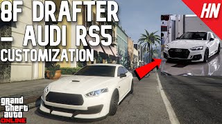 Obey 8F Drafter  Audi RS5 Customization amp Review  GTA Online [upl. by Ecnerret]