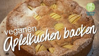 Veganer Apfelkuchen  Mein Lieblingskuchen [upl. by Kiel]