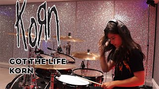 Got the Life  Korn  Drum Cover by Henry Chauhan [upl. by Atinnor]