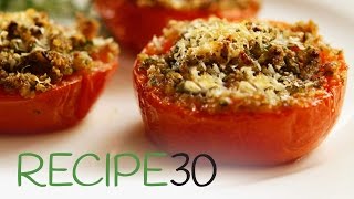 Tomatoes Provencale  By RECIPE30com [upl. by Emmie]