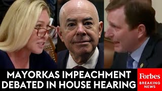 JUST IN Homeland Security Republicans And Democrats Debate Impeaching DHS Sec Mayorkas  Part 4 [upl. by Ashwell]