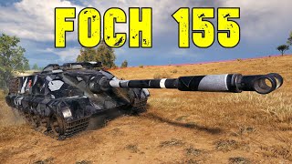 World of Tanks AMX 50 Foch 155  5 Kills 108K Damage [upl. by Nashbar]