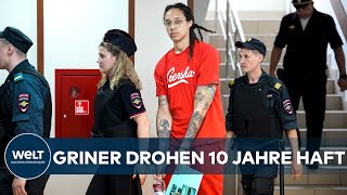 IM KNAST IN MOSKAU Drogen  USBasketballspielerin Brittney Griner bekennt sich schuldig [upl. by Vidovik36]