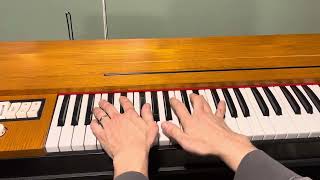 Stevie Wonder “Superstition” lick on Hohner D6 Clavinet [upl. by Chem150]