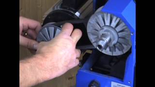 How to change the drive belt on a Charnwood W812 amp W813 Lathe [upl. by Coffin874]