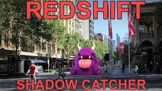 Redshift Shadow Catcher Tutorial [upl. by Sukramed319]