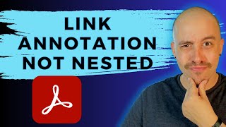 Link annotation is not nested inside of a link structure element [upl. by Anaxor510]