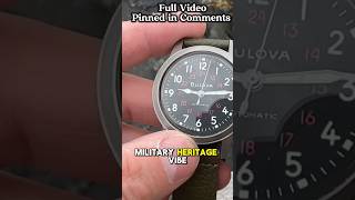 Is This Watch Built for Alaska Bulova Hack Field Watch [upl. by Nommad]