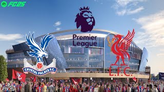 EA FC 25 l Crystal Palace vs Liverpool l Premier League 202425 l Highlights [upl. by Nefets]