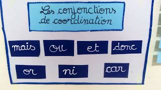 les conjonctions de coordination [upl. by Lytsyrk]