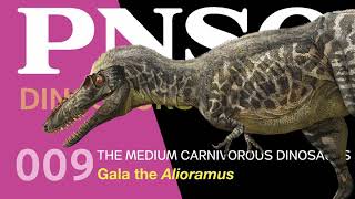 009 Gala the Alioramus  The Medium Carnivorous Dinosaurs  PNSO DINOSAUR MUSEUM Season II [upl. by Ahsahtan]