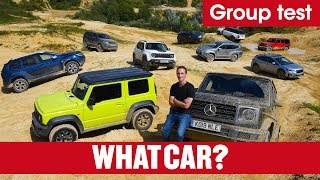 Best 4x4s 2020 – Whats the best offroader you can buy Jeep Jimny GWagen amp more  What Car [upl. by Eirdua]