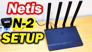 Netis N2 Setup and Full Configuration [upl. by Ahsotal]