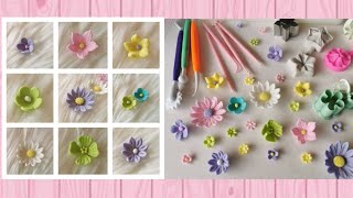 How to make Gumpaste Flower  StepbyStep Guide for beginners [upl. by Naleag]