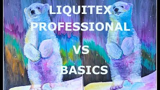 Liquitex Professional VS Basics Acrylics [upl. by Corydon]