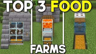 3 EASY Food Farms YOU NEED For Minecraft Bedrock 120 MCPEXboxPS4Nintendo SwitchWindows10 [upl. by Eilrahs]