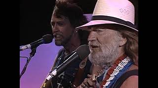 Willie Nelson  Luckenbach Texas Live at Farm Aid 1986 [upl. by Nisay]