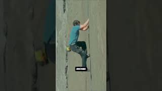 How dangerous is free Mountain climbing shorts rockclimbing [upl. by Carlton]