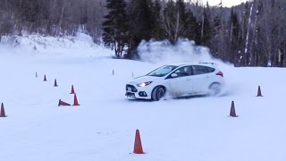 Winter Driving With ABS Brakes [upl. by Dill]