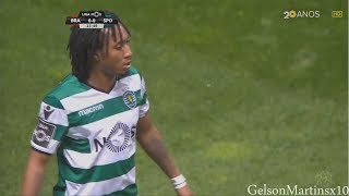 Info Video Gelson Martins vs Braga 342018 Liga NOS 20172018 Round 28 [upl. by Norrehs]