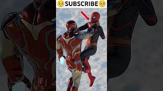 SpiderMan Attack Ironspider Avengers Ironman Spidey Hightec hidden things avengers shorts fyp [upl. by Boonie]