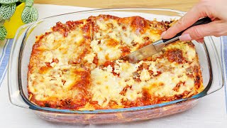 Es ist so lecker dass man jeden Tag kochen möchte Leckeres Lasagne Rezept Einfach und schnell2 [upl. by Sparks]