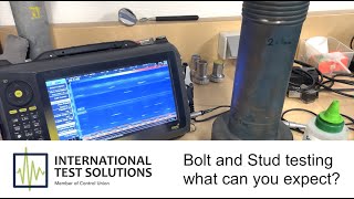 Bolt and Stud testing using Ultrasonic Phased Array [upl. by Haney]