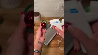 Christmas DIY Easy inexpensive way to decorate Christmas christmastree Holidays christmasdecor [upl. by Drarrej]