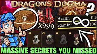 Dragons Dogma 2  Dont RUIN Your Endgame  26 BIG Unmoored World Secrets  INFINITE Health amp More [upl. by Stu356]