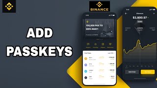 How To Add Passkeys On Binance App [upl. by Suiratnauq]